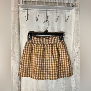 Women’s Plaid Skort, Size M